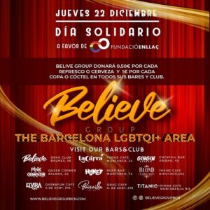 Dia solidari als locals del Believe Group / Día solidario en los locales del Believe Group