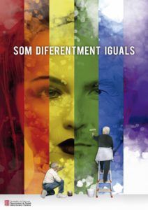 Uno de los carteles ganadores del concurso personas mayores LGBTI